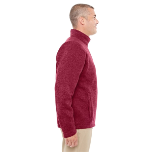 Devon & Jones Men's Bristol Full-Zip Sweater Fleece Jacket