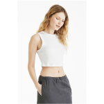 Bella + Canvas Ladies' Micro Rib Muscle Crop Tank