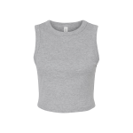 Bella + Canvas Ladies' Micro Rib Muscle Crop Tank