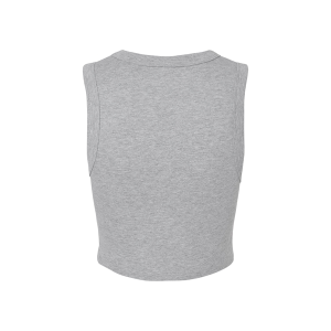 Bella + Canvas Ladies' Micro Rib Muscle Crop Tank