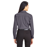 Devon & Jones CrownLux Performance® Ladies' Tonal Mini Check Woven Shirt