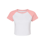 Bella + Canvas Ladies' Micro Ribbed Raglan Baby T-Shirt